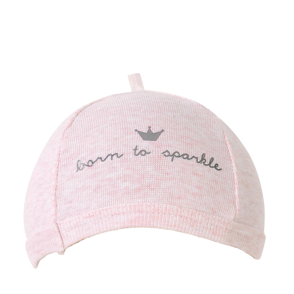 lief mutsjebaby muts 0-3 maand roze