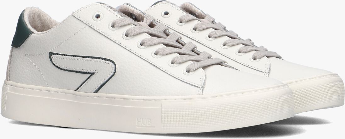 HUB witte hub lage sneakers hook-z