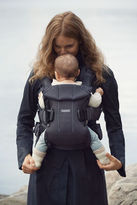 BabyBjörn One Air Bæresele 3D Mesh, Antracit Grey