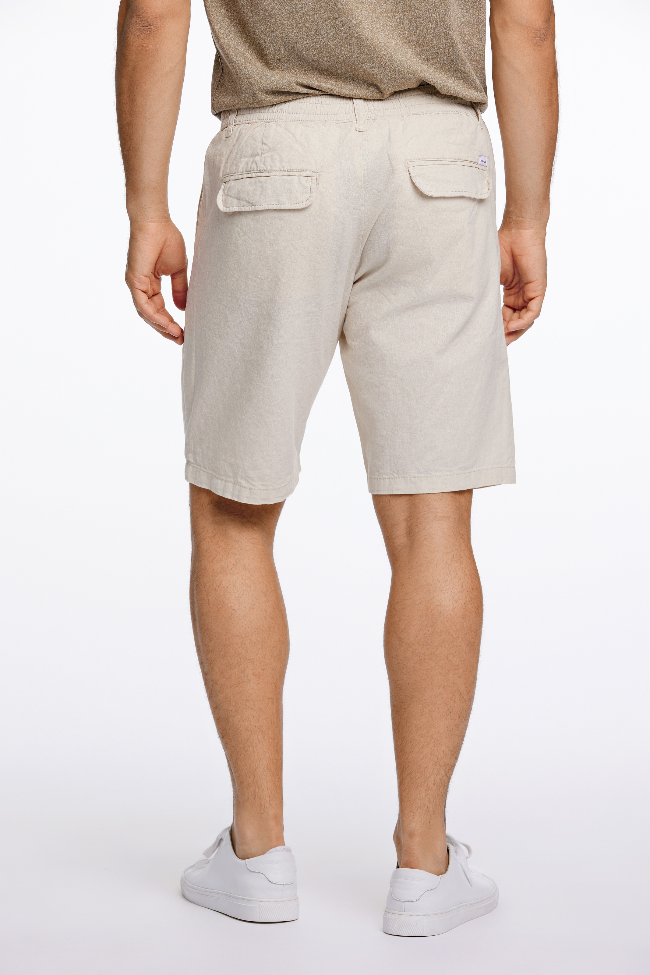 LINDBERGH Chinoshorts  Sommerhose mit Leinen