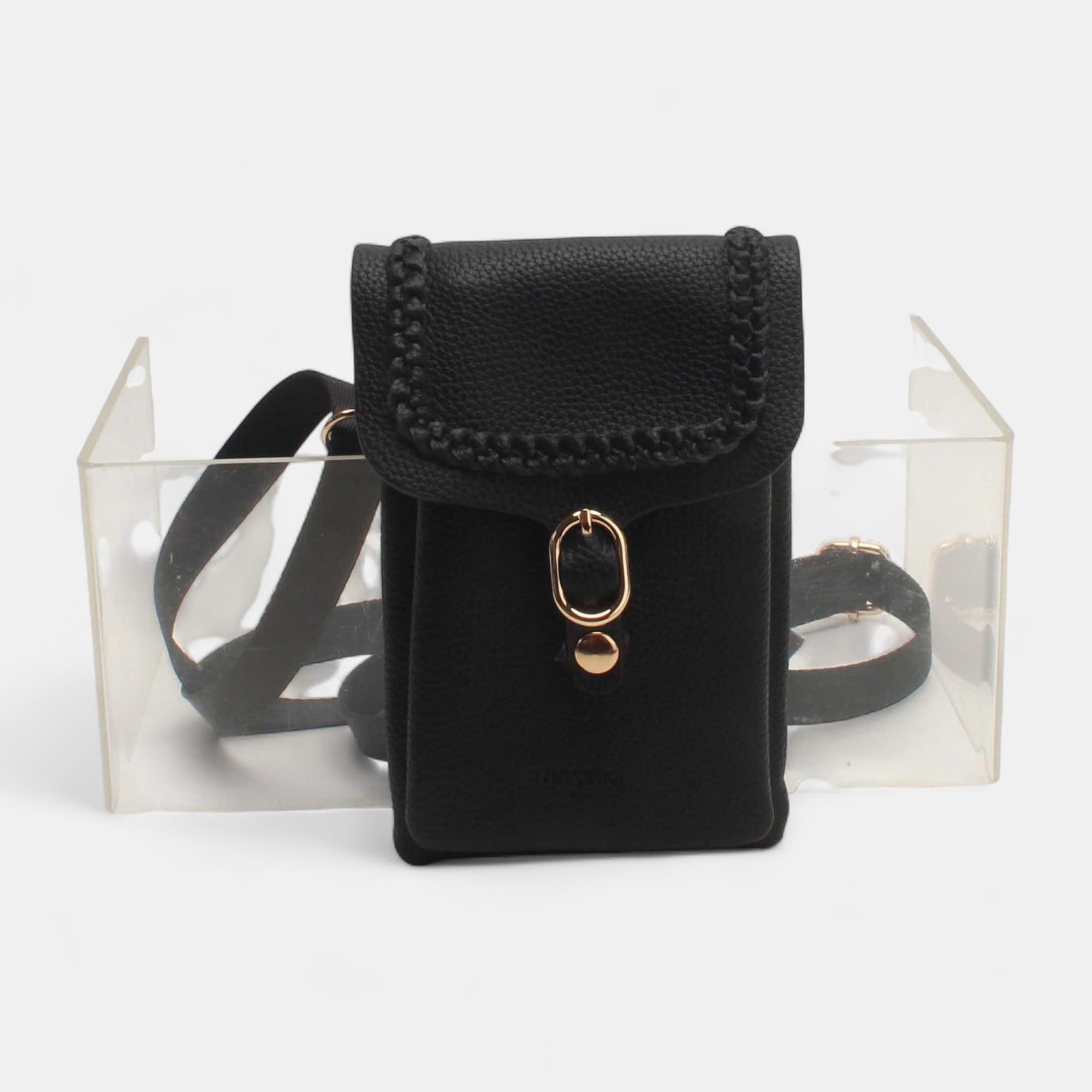 Pochette pour téléphone noir
