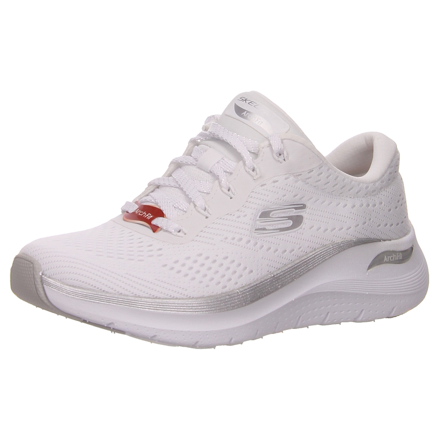 Skechers Sneaker weiß weiss/weiss kombi