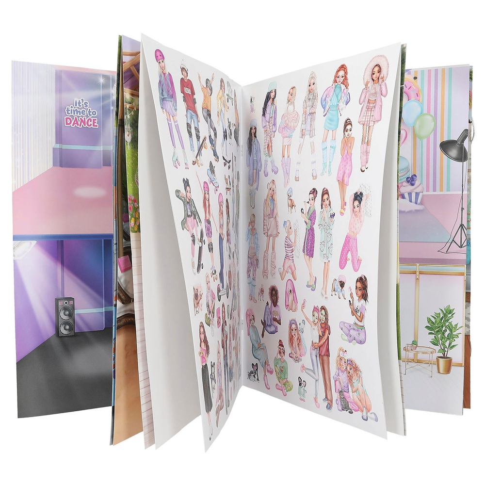 TOPModel Stickerworld Aktivitätsbuch