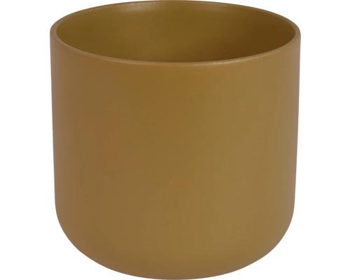 Alma bloempot, 27 x 27 x 26 cm, keramiek, goud