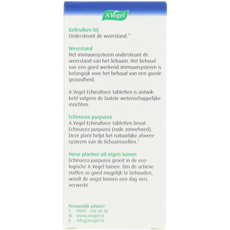 A.Vogel Echinaforce weerstand* tabletten