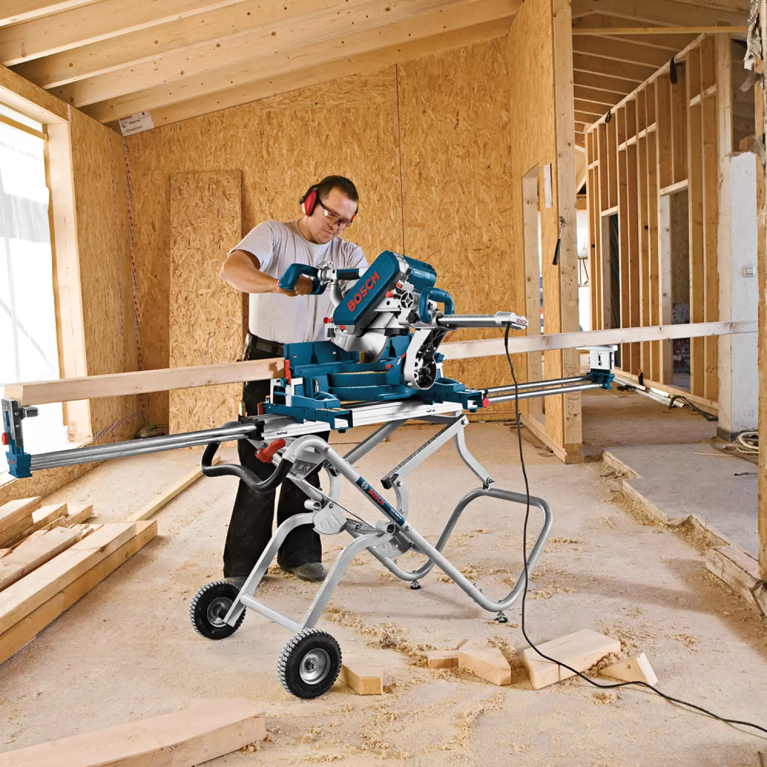 Bosch GTA 2500 W verrijdbaar onderstel