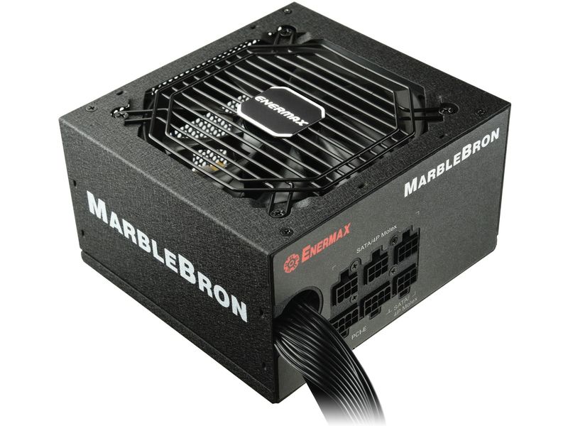 Enermax Netzteil MARBLEBRON II 650 W 650W Netzteil mit effizientem Betrieb und teilmodularem Design