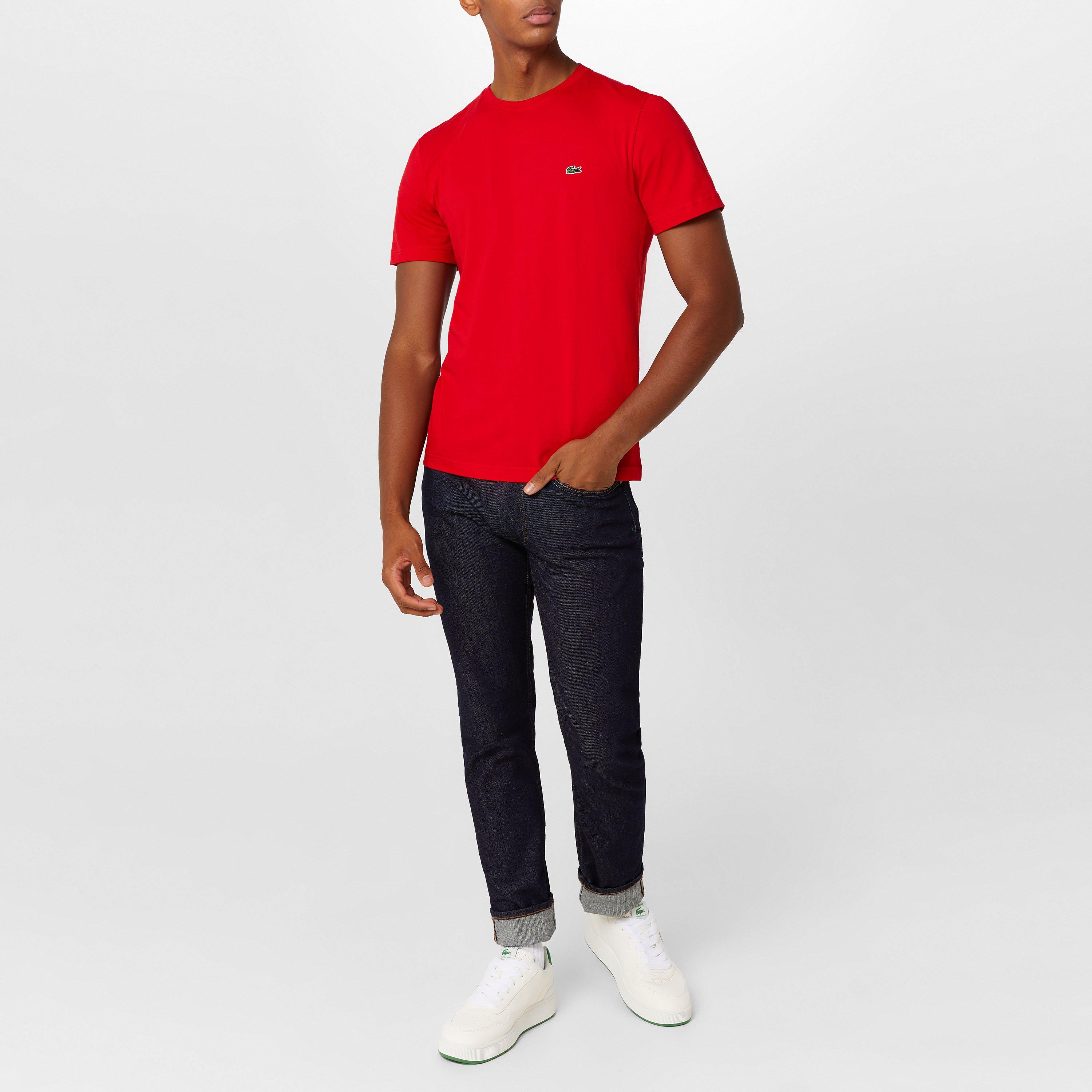 Lacoste Embroidered Logo T Shirt