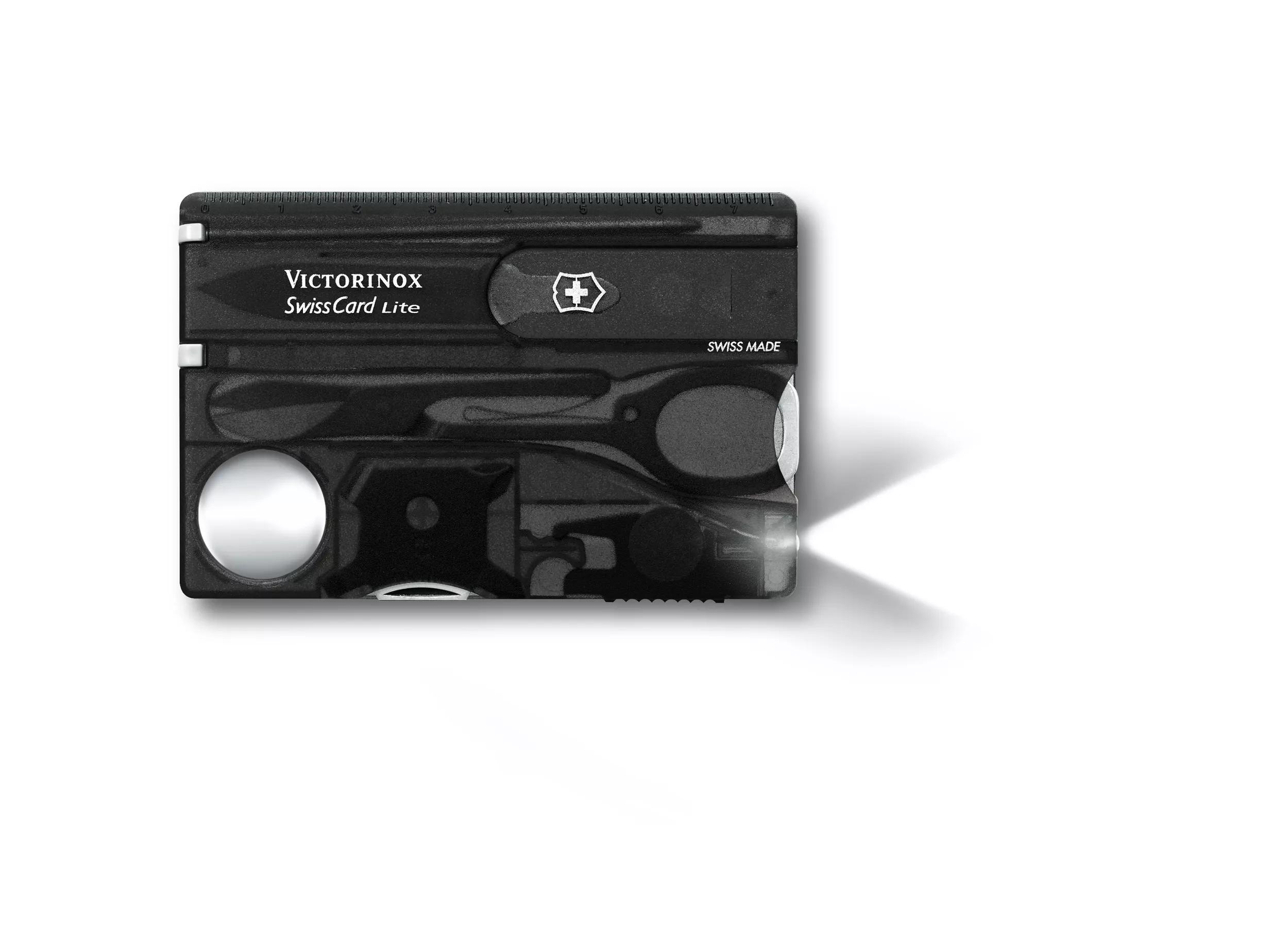 Swiss Card Lite-schwarz transparent