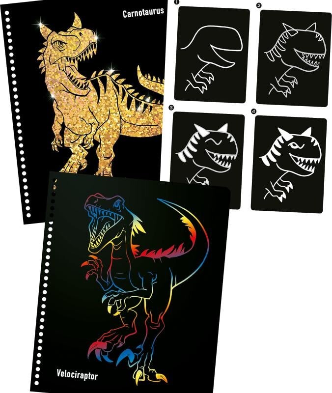 Dino World - Magic Scratch Bog - Depesche - Bog