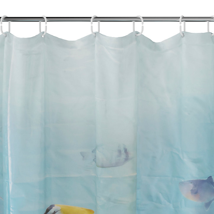 Rideau de douche Tholen Bord de mer 180 x 200 cm GoodHome