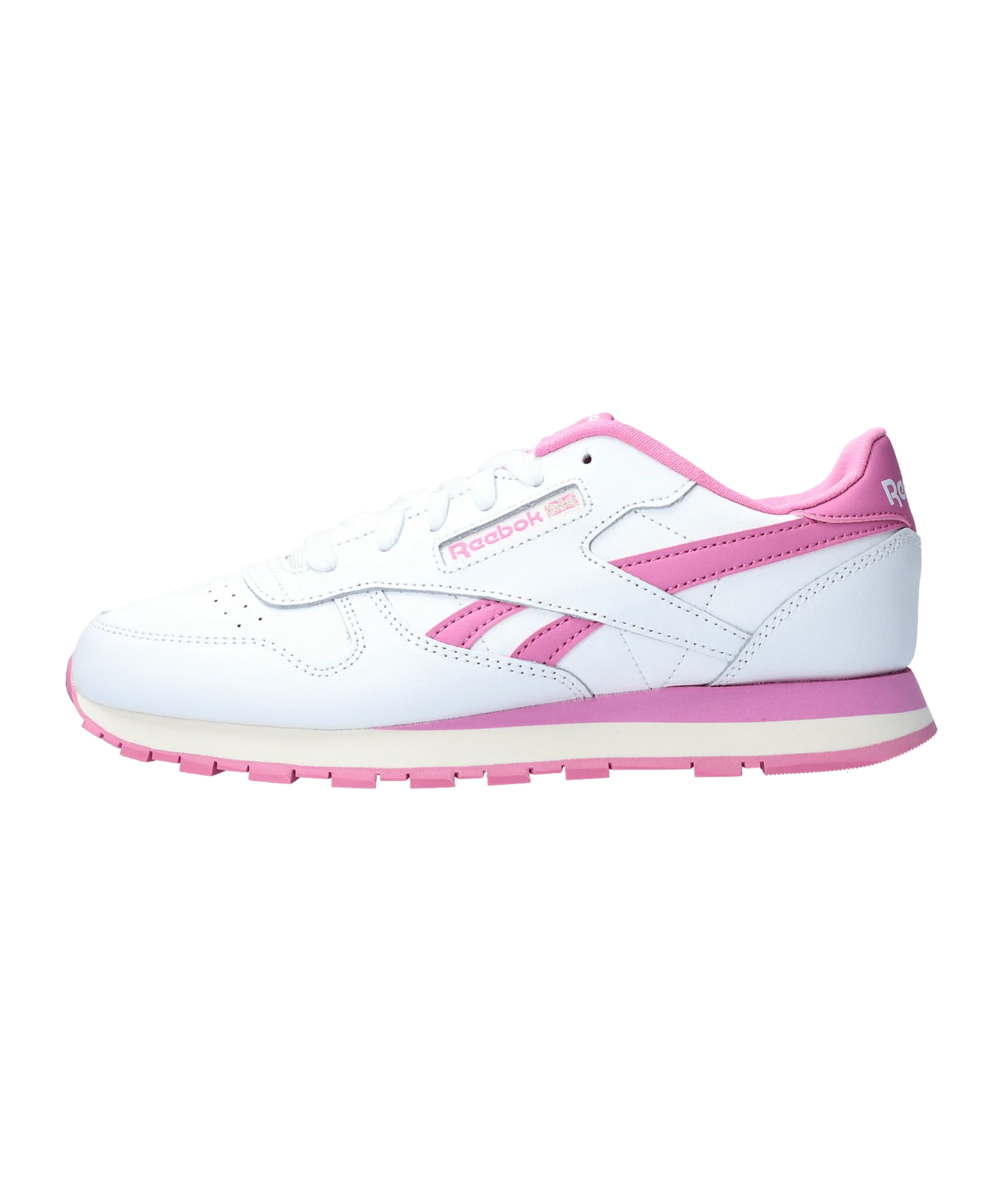 Reebok Classic Leather Kids Weiss Rosa