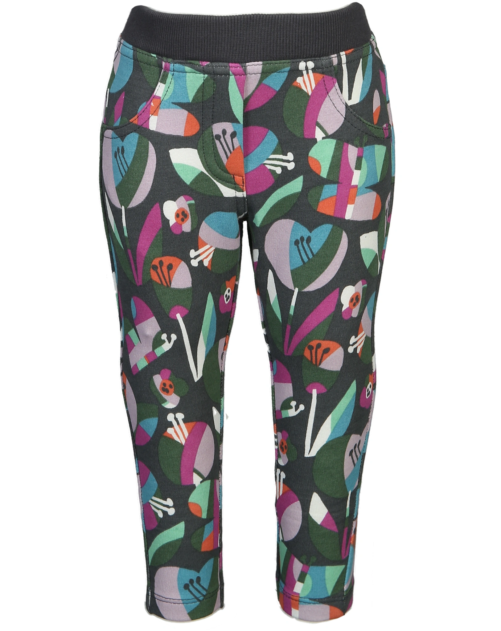 Stoffhose TULIP AOP in bunt