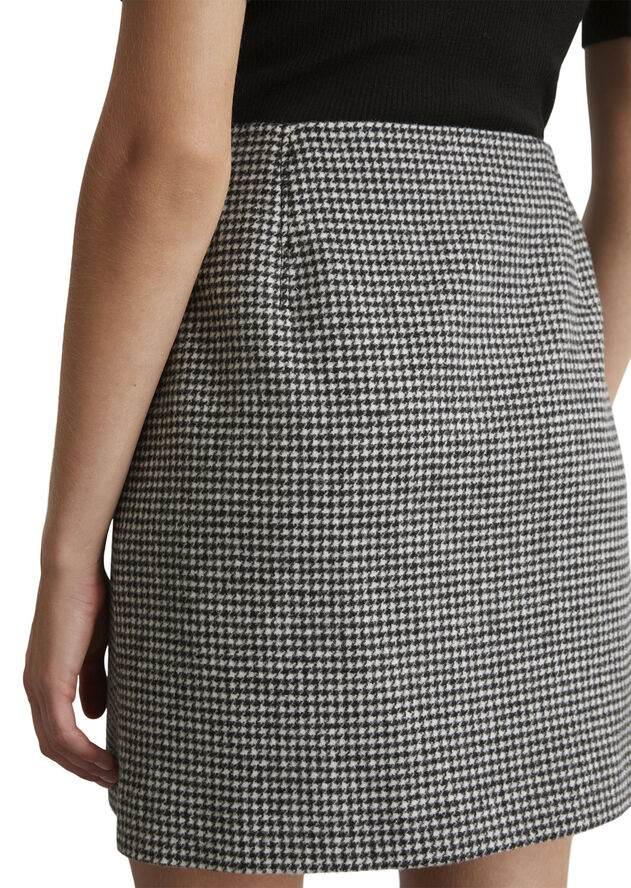 Marc O’Polo Skirt, easy shape, short length Multi/black