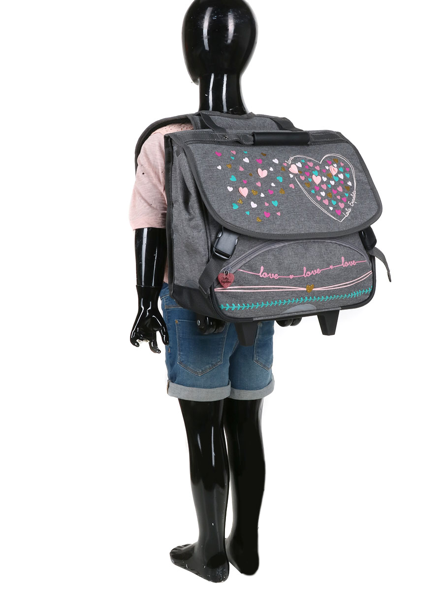 Cartable À roulettes Lola Espeleta Heart 38 cm