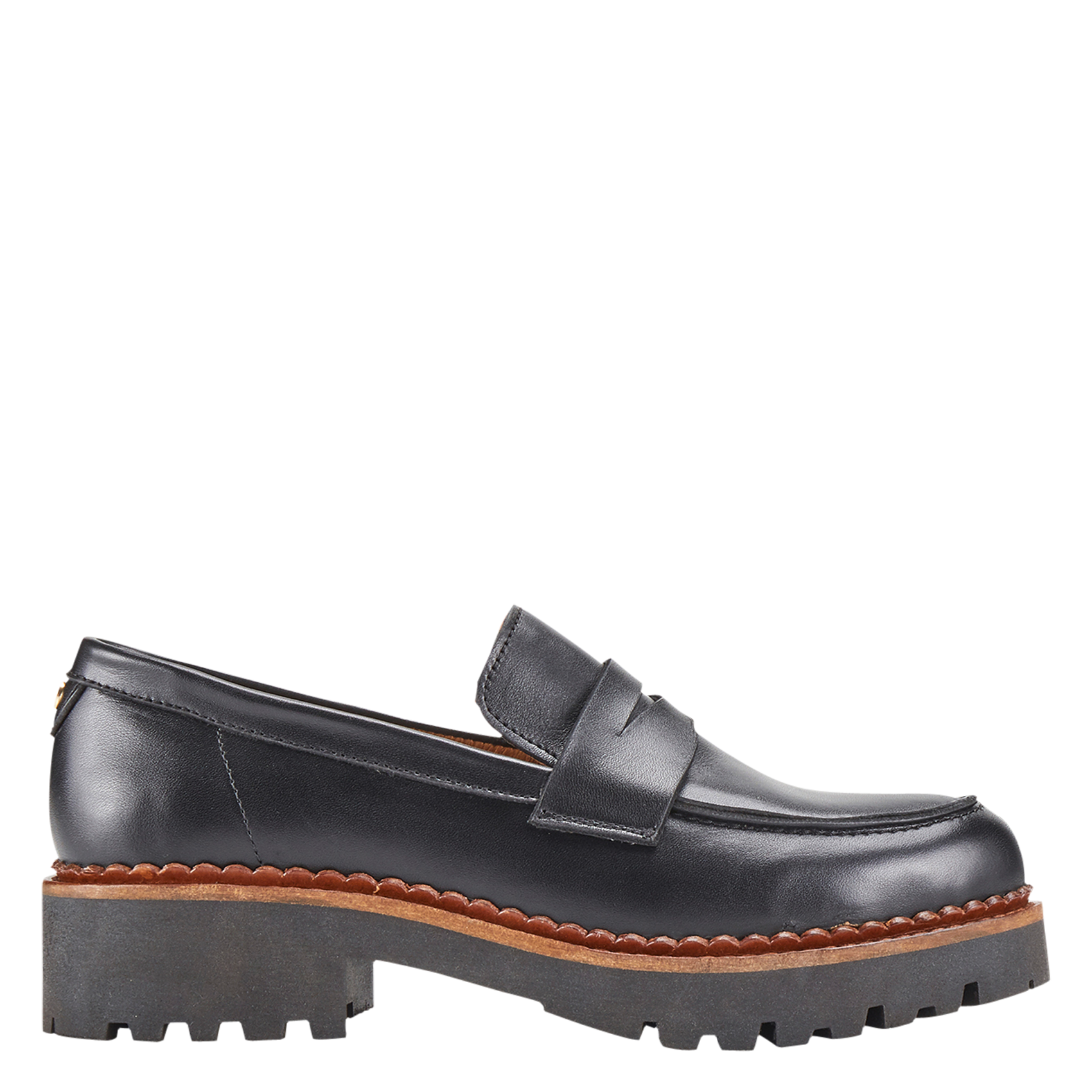 PALMIRA - Mocassins en cuir | Noir