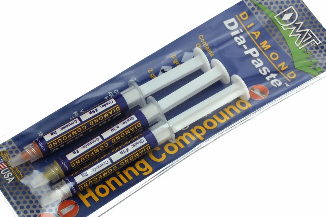 DMT diamantpasta, set van 1, 3 en 6 micron, DPK