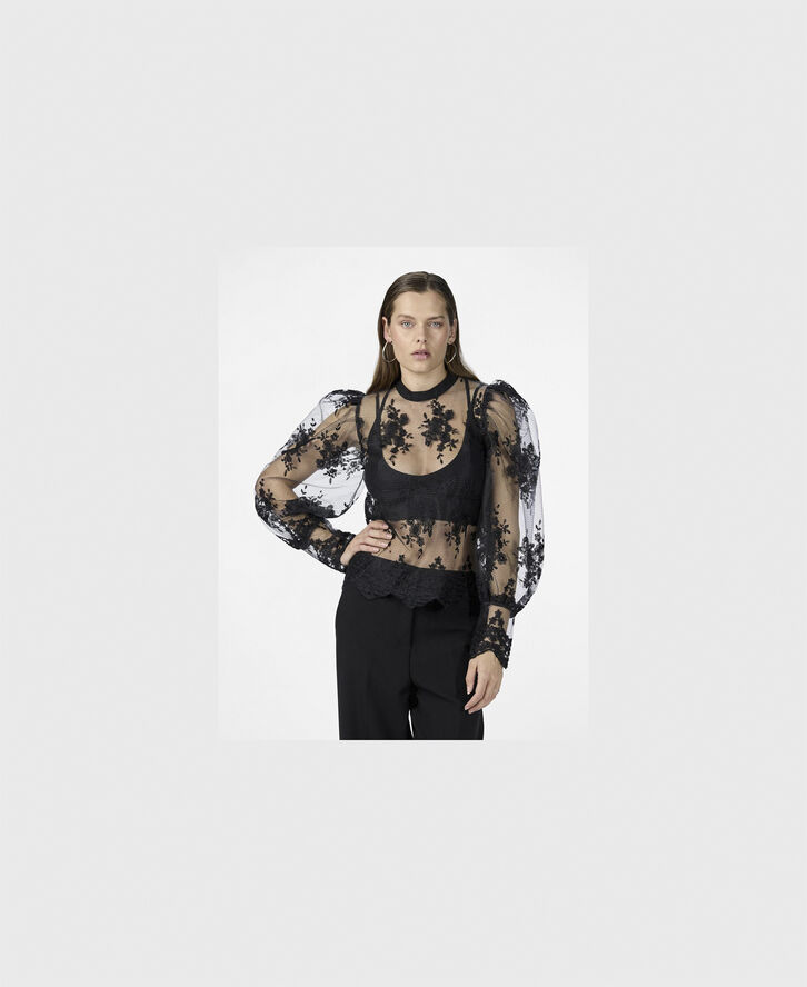 YAS YASLISA LS LACE TOP - SHOW Sort