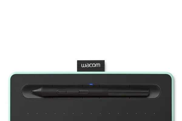 Wacom Intuos Creative Pen Medium - Digitizer - 21.6 x 13.5 cm - elektromagnetisk - 4 knapper - trådløs, kablet - USB, Bluetooth - pistaciegrøn