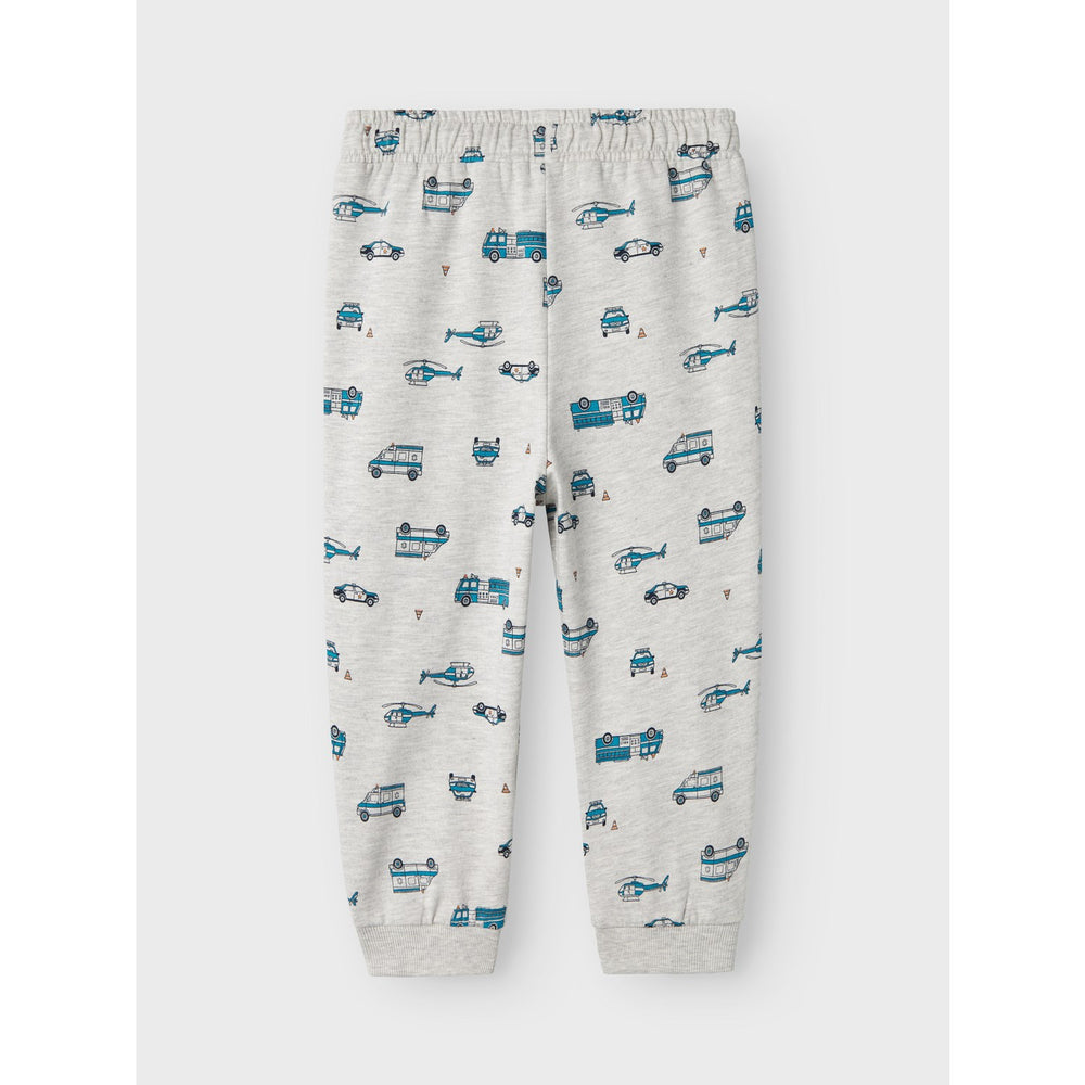Køb Name It Light Grey Melange Troy Regular Sweatpants