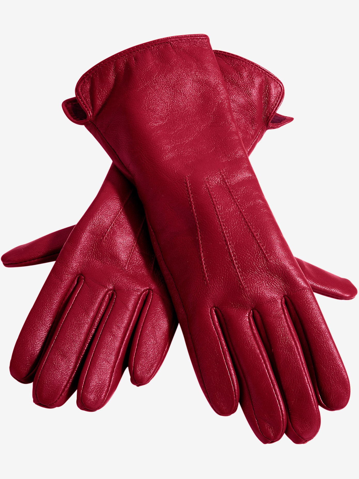 Gants accessoire mode parfait en cuir d'agneau fin