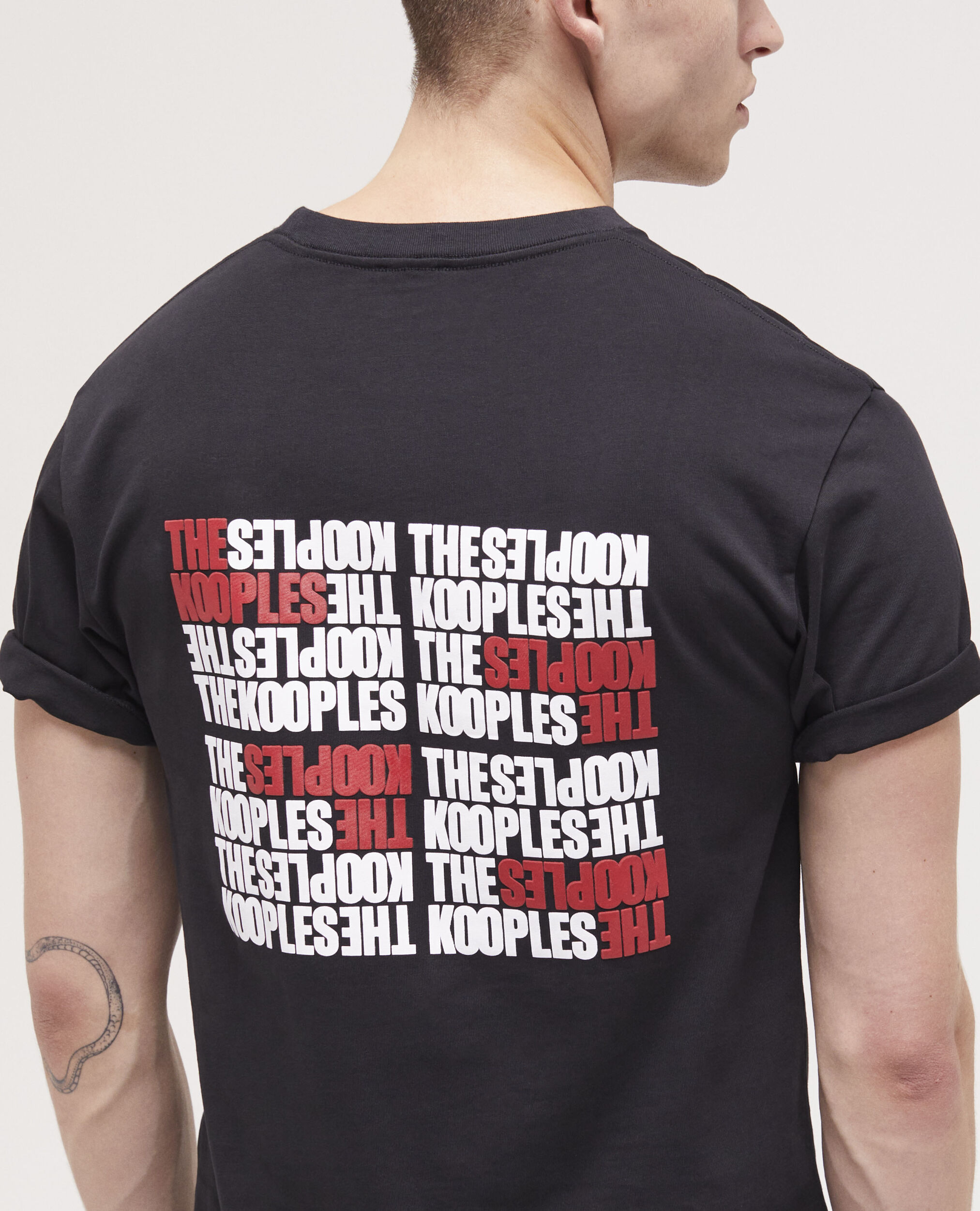T-shirt logo The Kooples noir