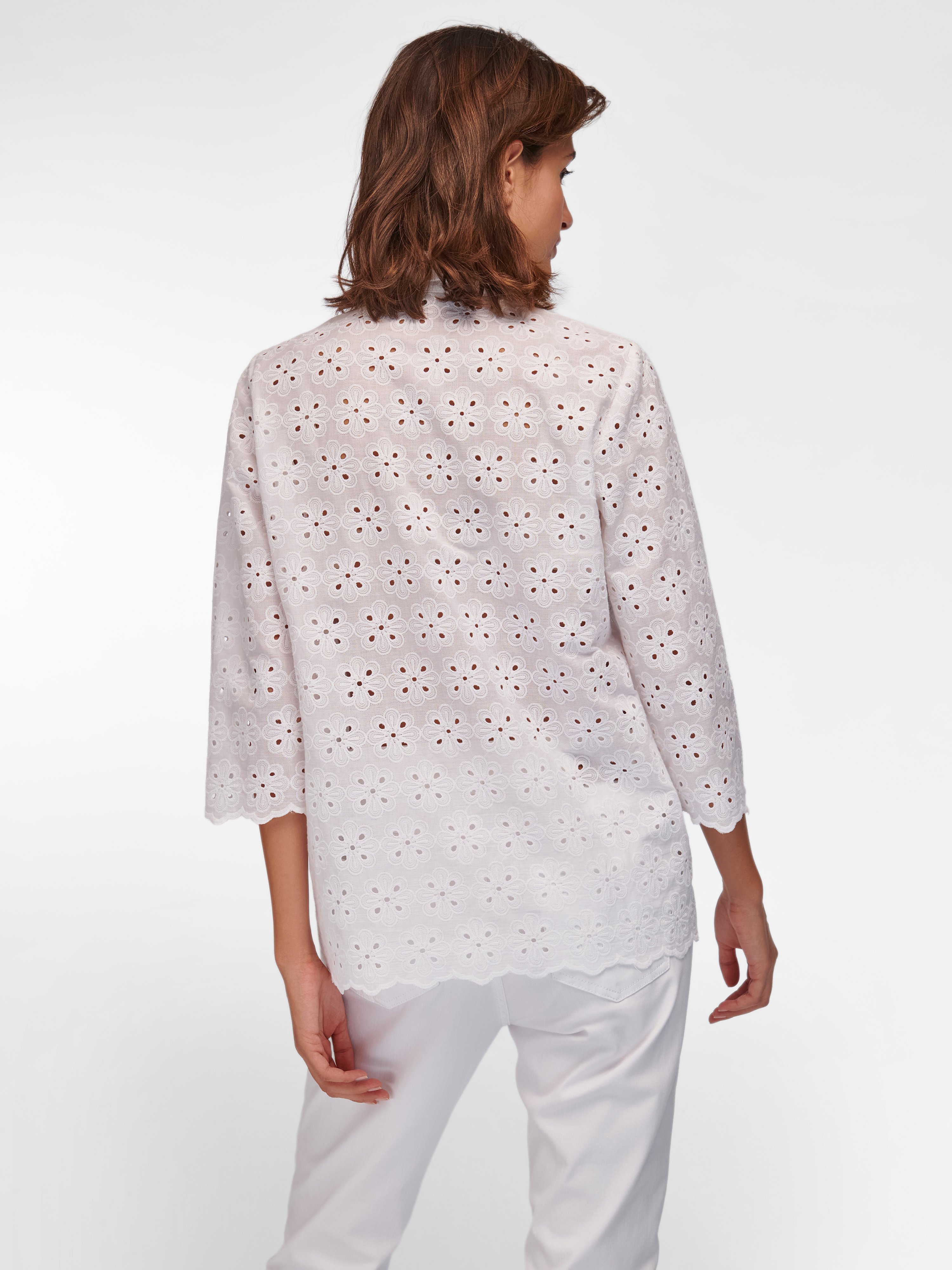 Bluse mit 3/4-Arm