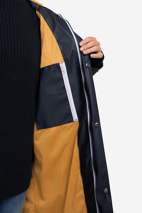 Funktions-Regenjacke, Kapuze
