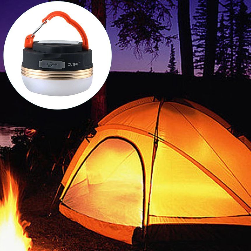 HOMTEC - USB oplaadbare LED-kampeerlamp