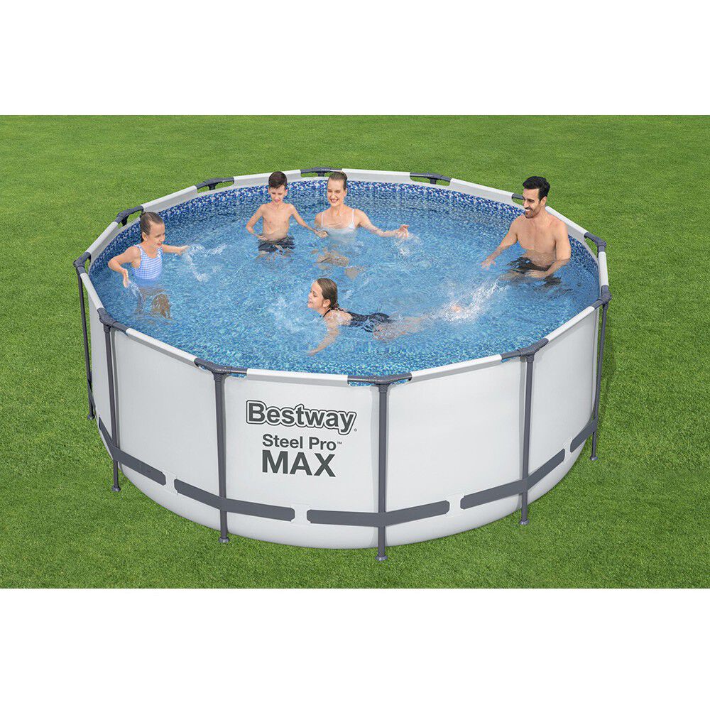 Piscine tubulaire Steel Pro Max  Ø 366 x 122 cm  BESTWAY