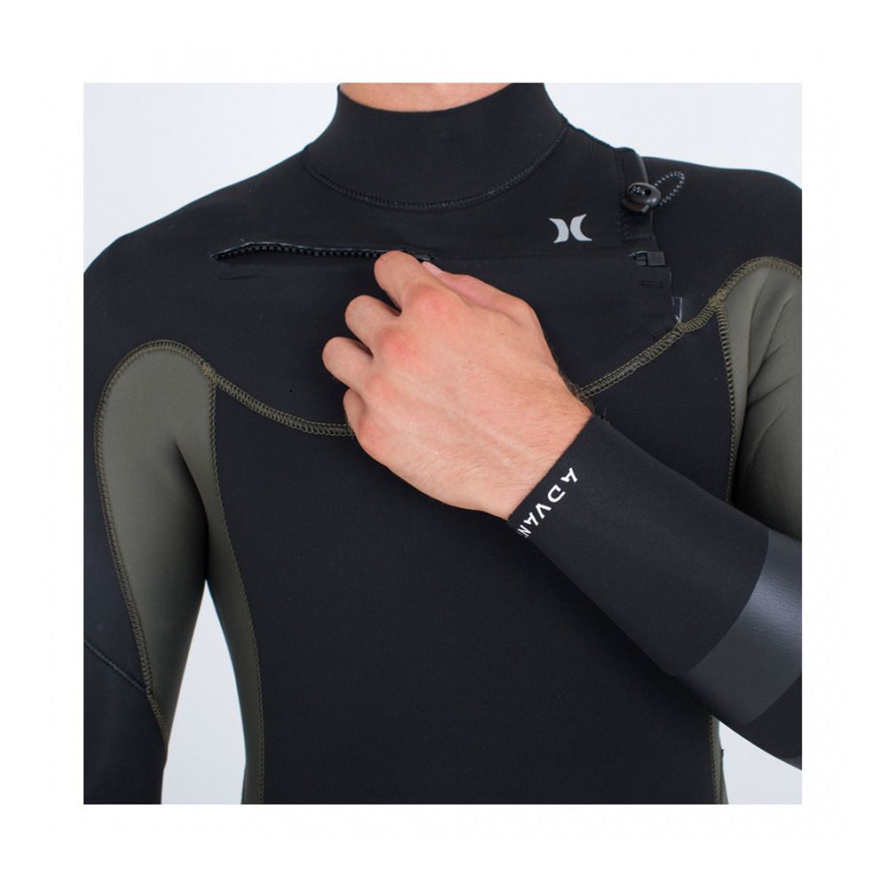 Hurley ADVANTAGE PLUS CZ - Combinaison intégrale 4/3 mm Homme ivy