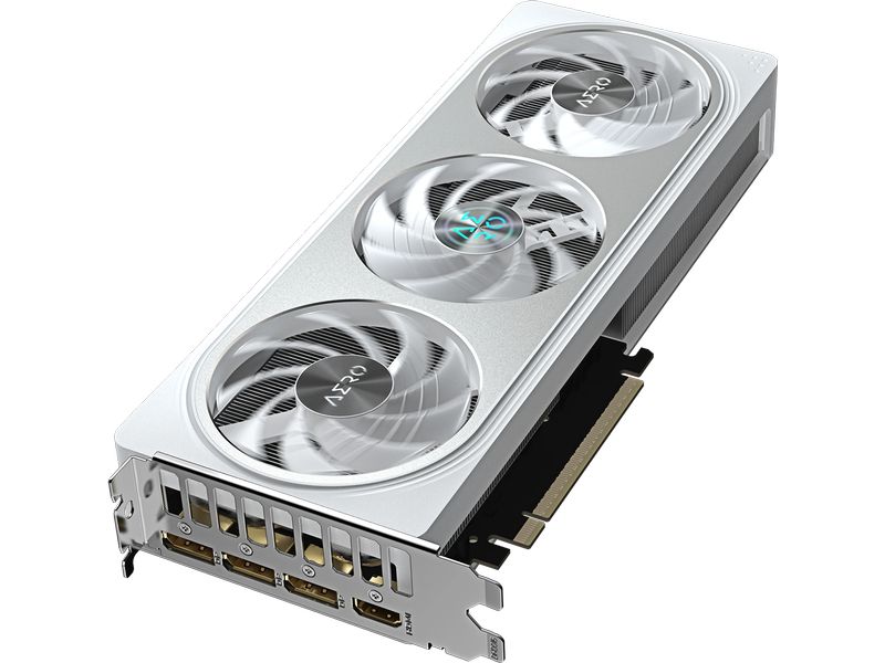 Gigabyte Grafikkarte GeForce RTX 5060 Ti AERO OC 16G Gigabyte Grafikkarte mit 16 GB GDDR7 Speicher