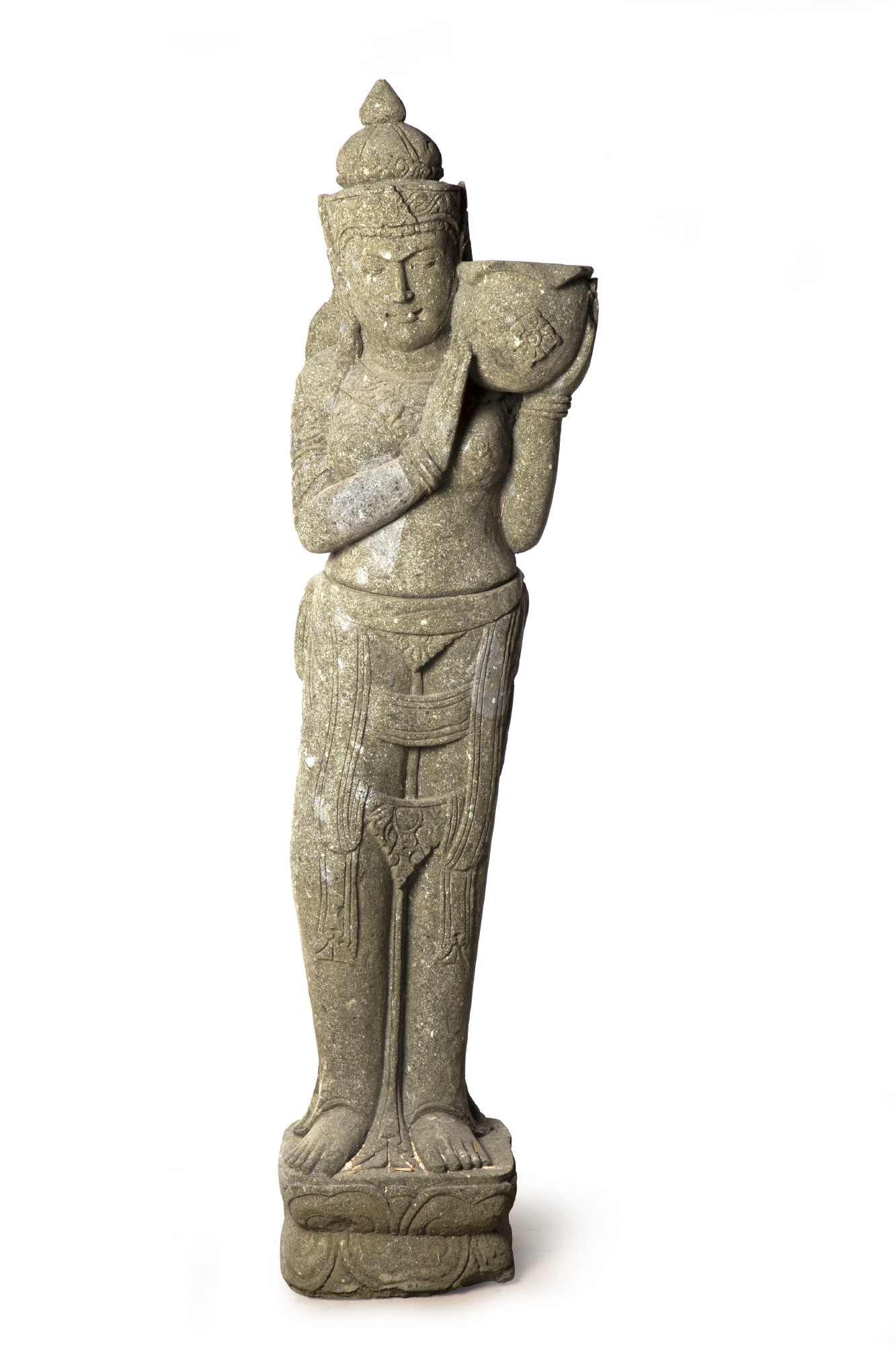 Statue Göttin 'Tara', aus Stein, H 150 cm, B 40 cm, L 25 cm günstig bestellen