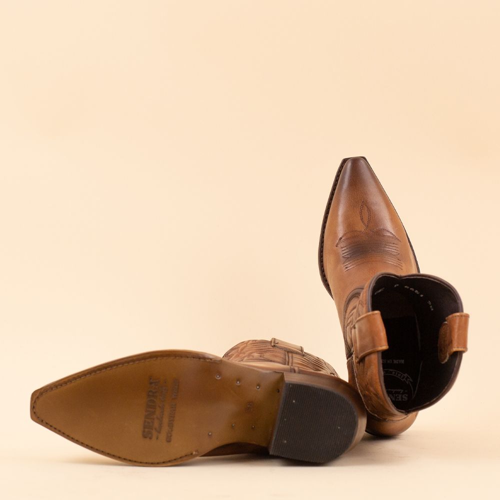 Sendra cowboyboots 18651 Olimpia Mogano