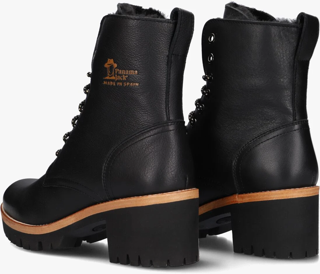 PANAMA JACK zwarte panama jack veterboots padma