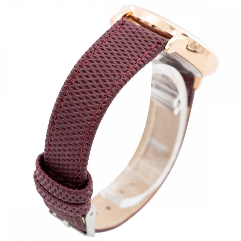 Montre Femme CHTIME bracelet Cuir Violet