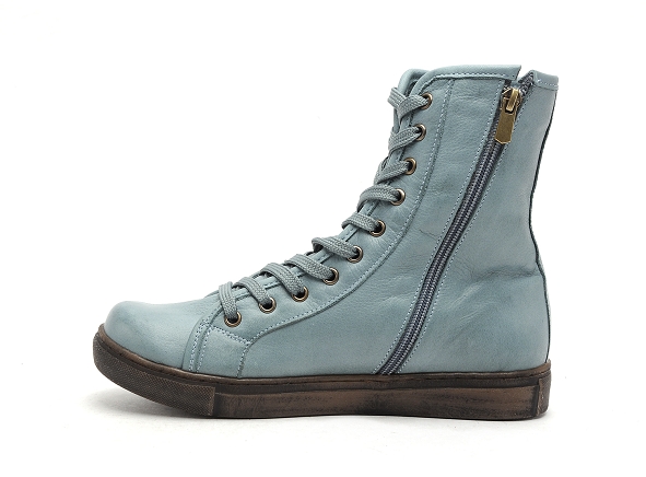 Andrea conti boots bottine plates femme 0342856 bleu