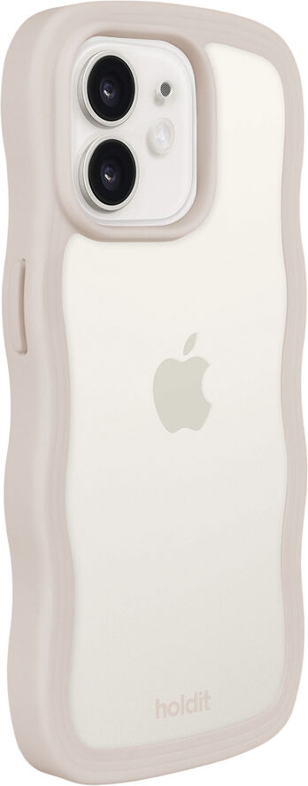 HoldIt Wavy Case iPhone 12/12 Pro Beige