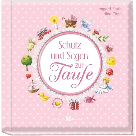 Butzon & Bercker Geschenkset für Mädchen - Schutz und Segen zur Taufe