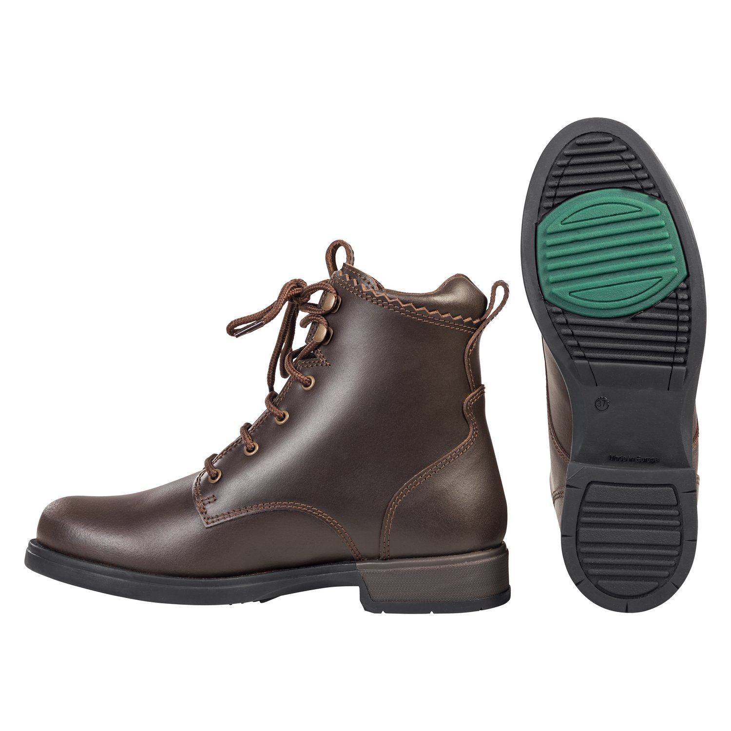 L-pro West Schnürschuh Dallas, Unisex  - braun