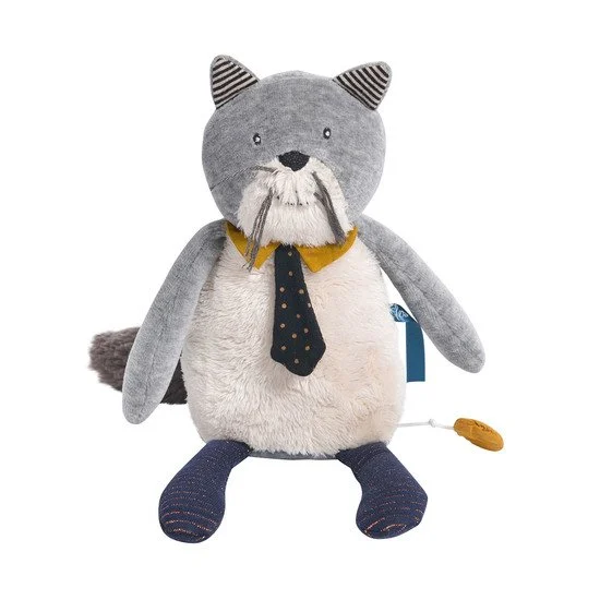 Les Moustaches peluche musicale   de               Moulin Roty