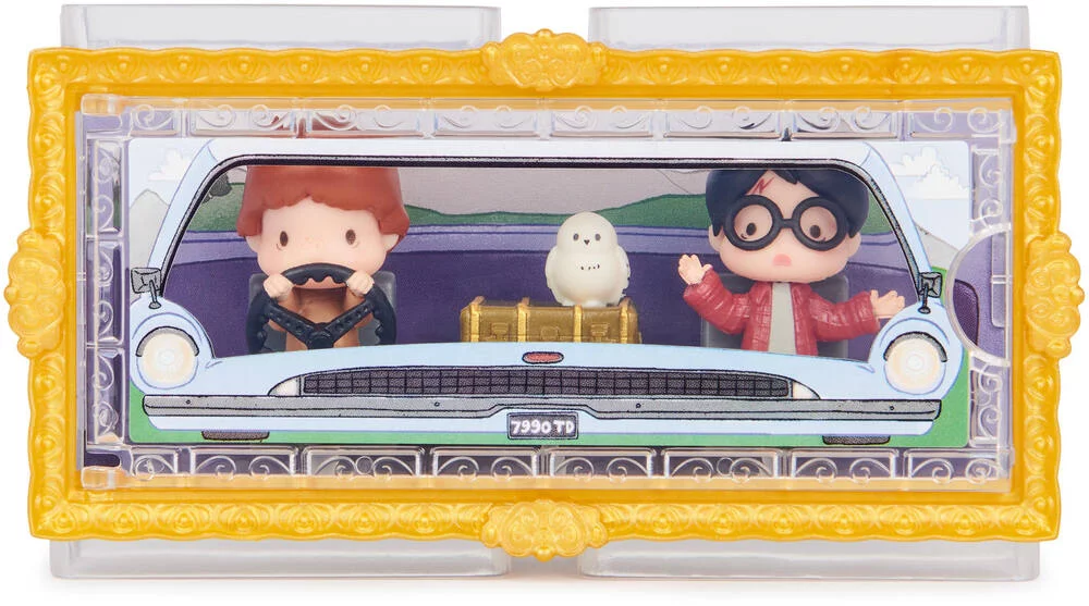 HARRY POTTER - MULTIPACK 3 FIGURINES VOITURE VOLANGE MOMENTS MAGIQUES WIZARDING