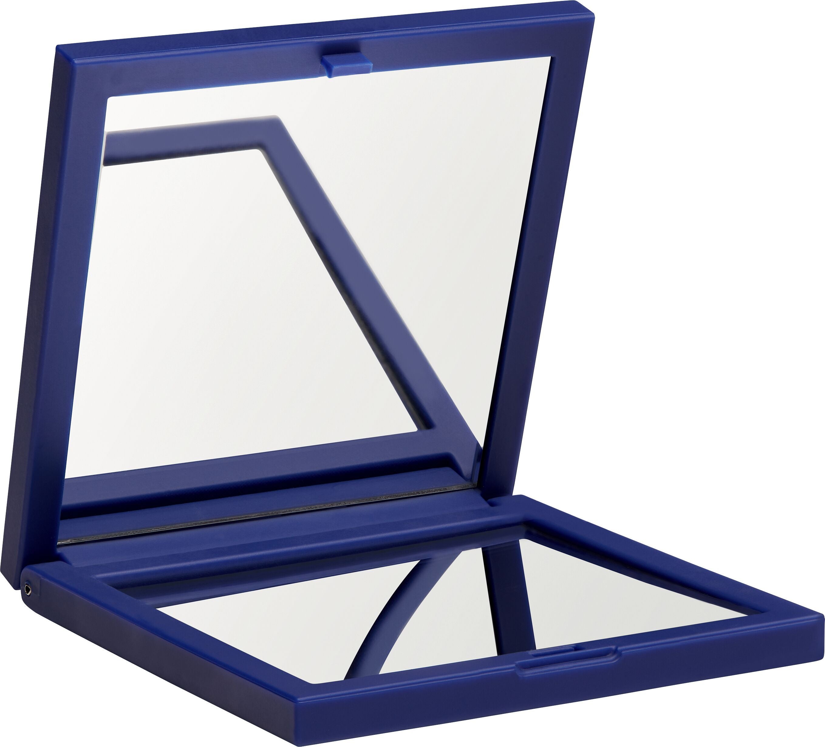 PICTO Klappspiegel - Blau / B: 6.7 cm x T: 6.7 cm x H: 1.1 cm