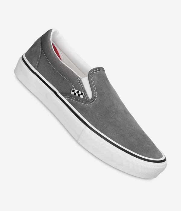Vans Skate Slip-On Schuh (pewter white)
