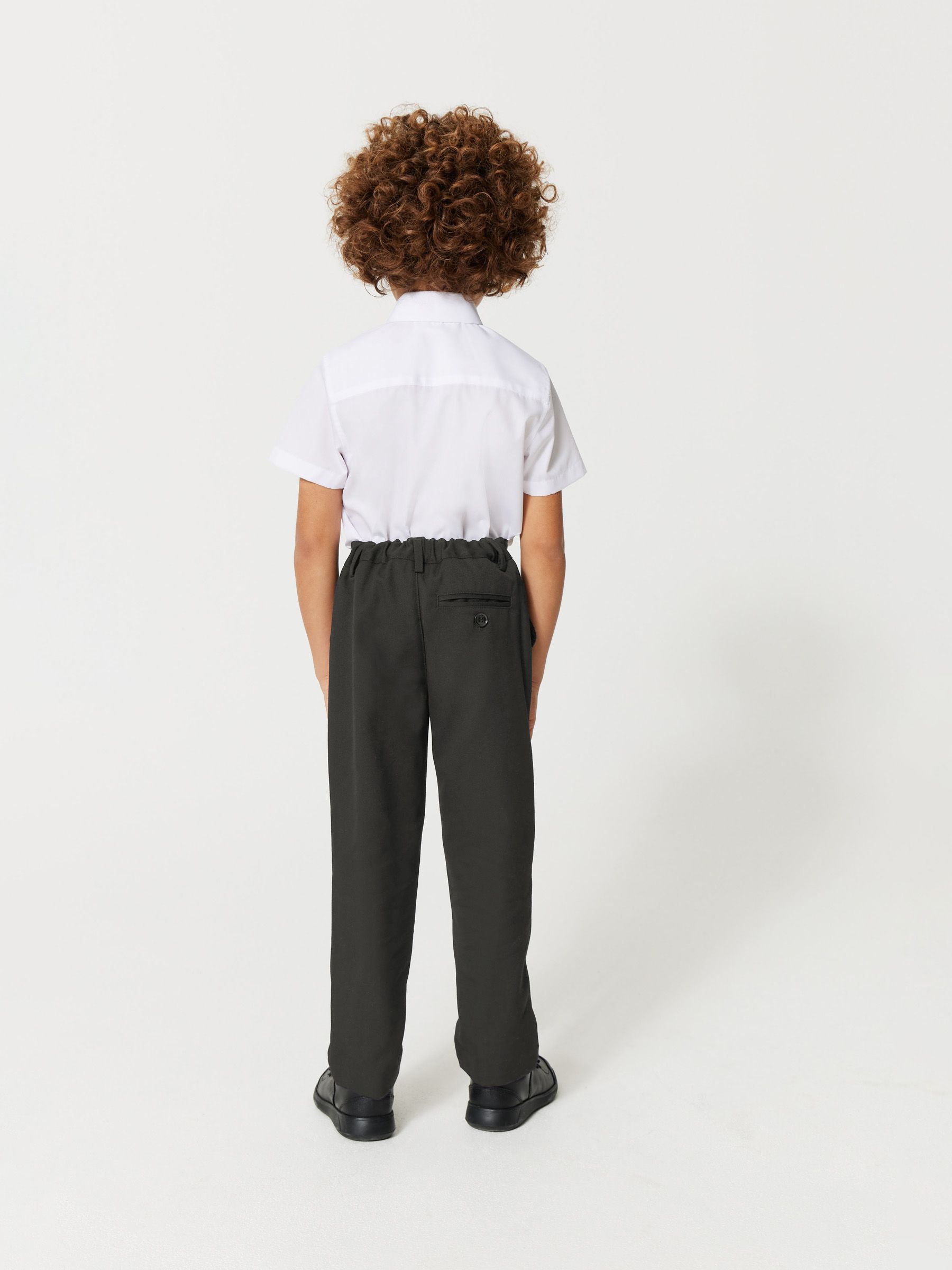 Clarks schoolbroek met stretch en sluiting voor jongens