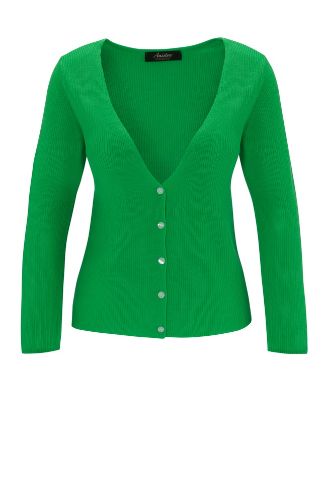 Aniston CASUAL Strickjacke , in trendiger Farbpalette