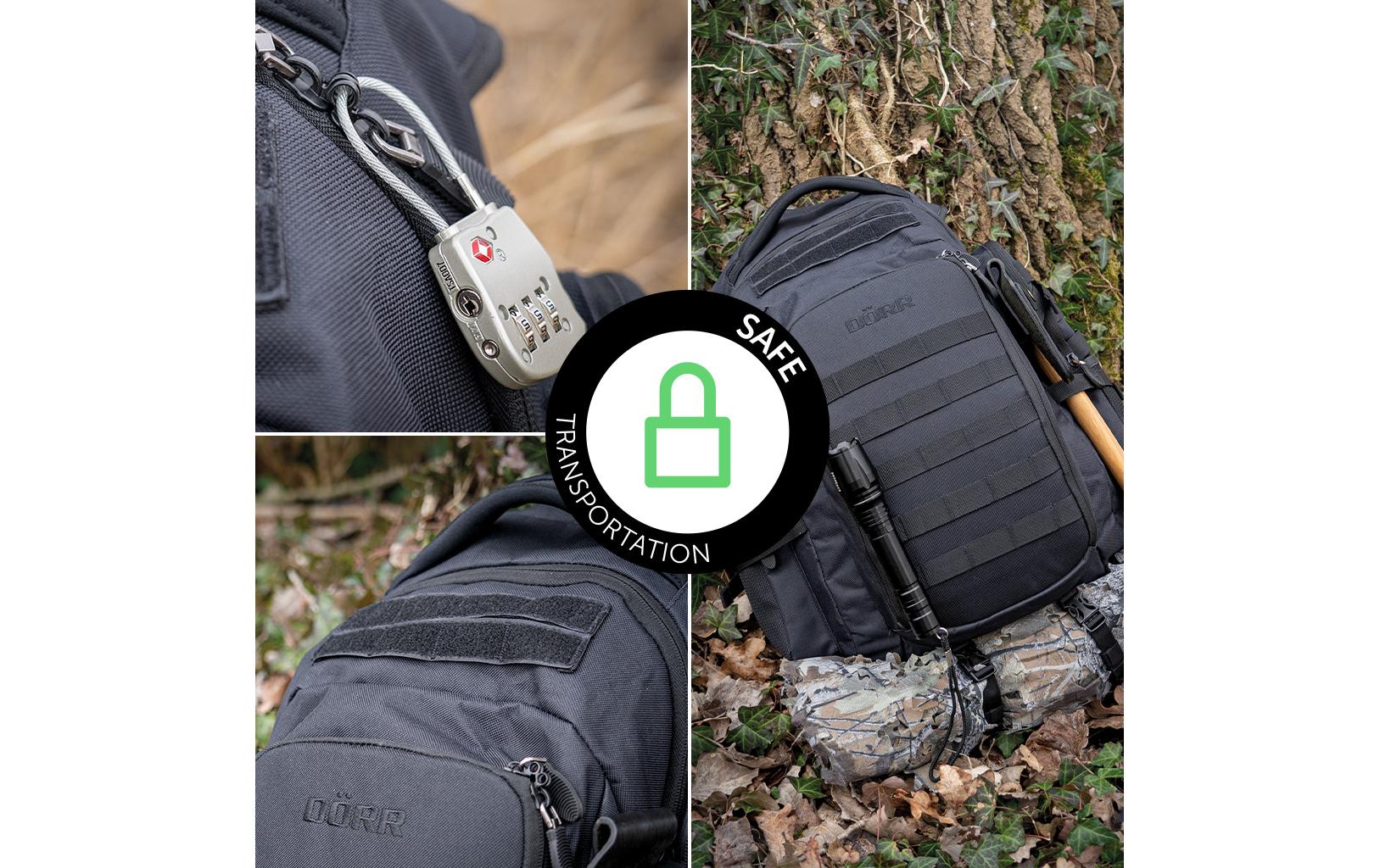 Fotorucksack ProTac SchwarzFotorucksack für den Outdoor-Einsatz