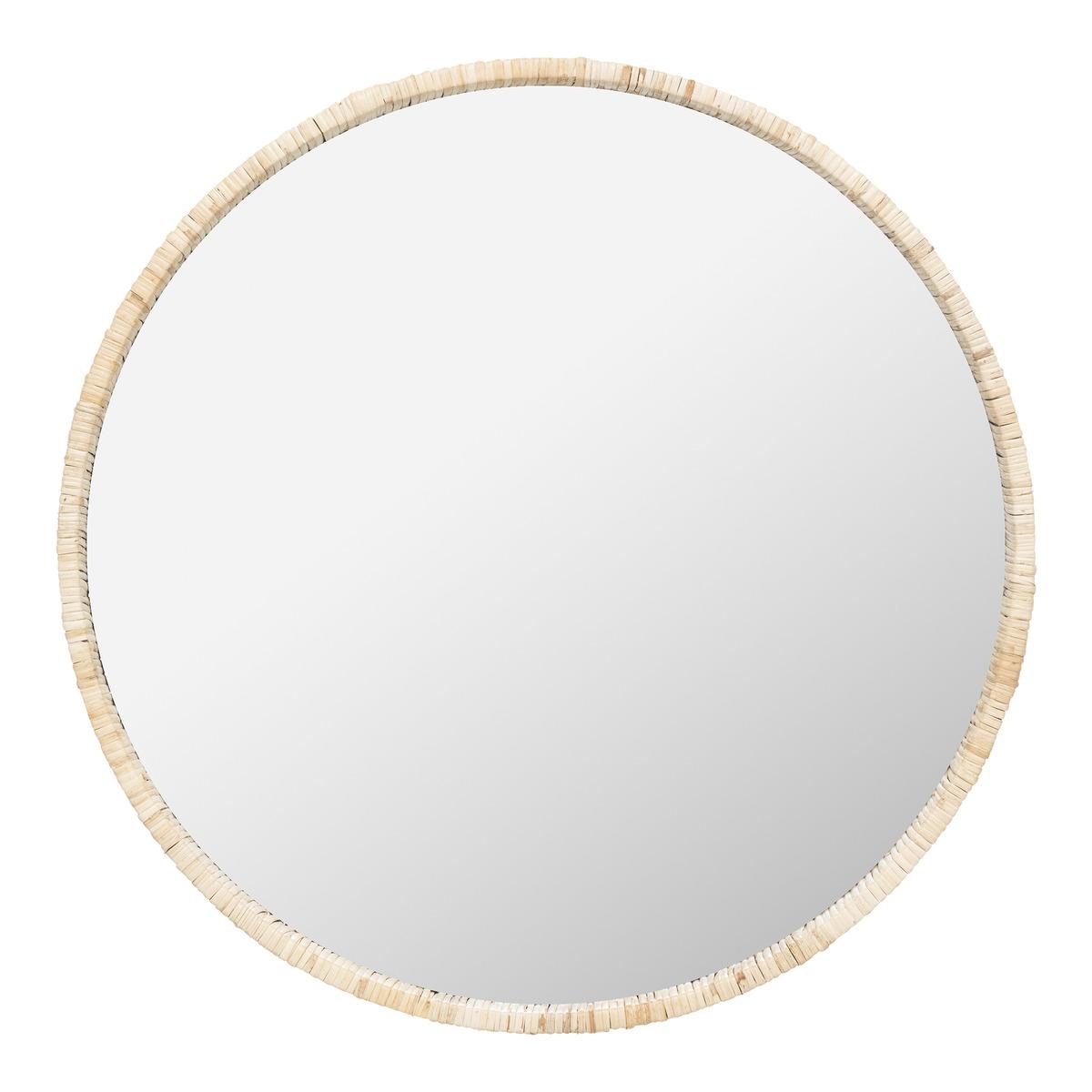 MIROIR ROTIN JESSY D.25CM