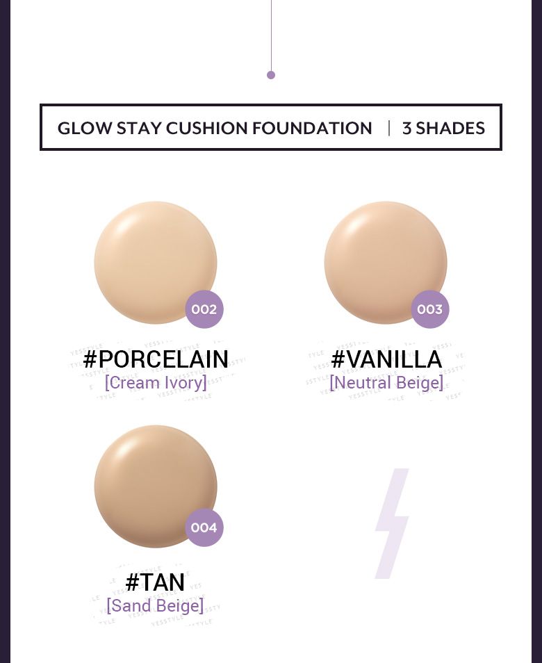 PONY EFFECT - Glow Stay Cushion Foundation Set - 3 kleuren