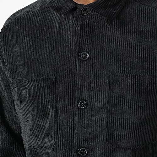 Surchemise Velours Noir